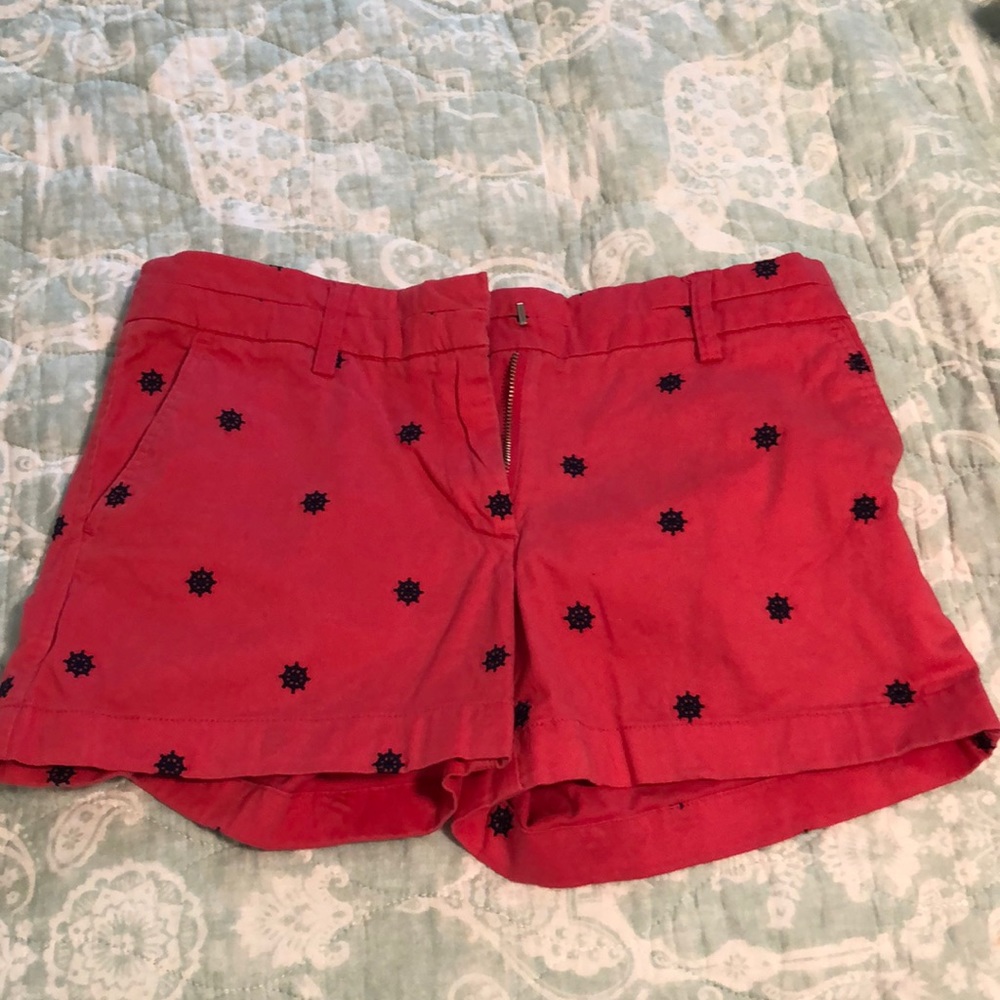 Women’s hot pink khaki shorts